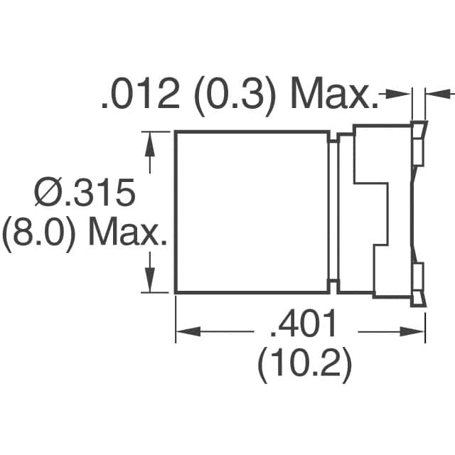 EEE-HA1V101UP Panasonic Electronic Components  Aluminum Electrolytic Capacitors